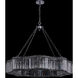Corda 12 Light 38 inch Polished Chrome Pendant Ceiling Light