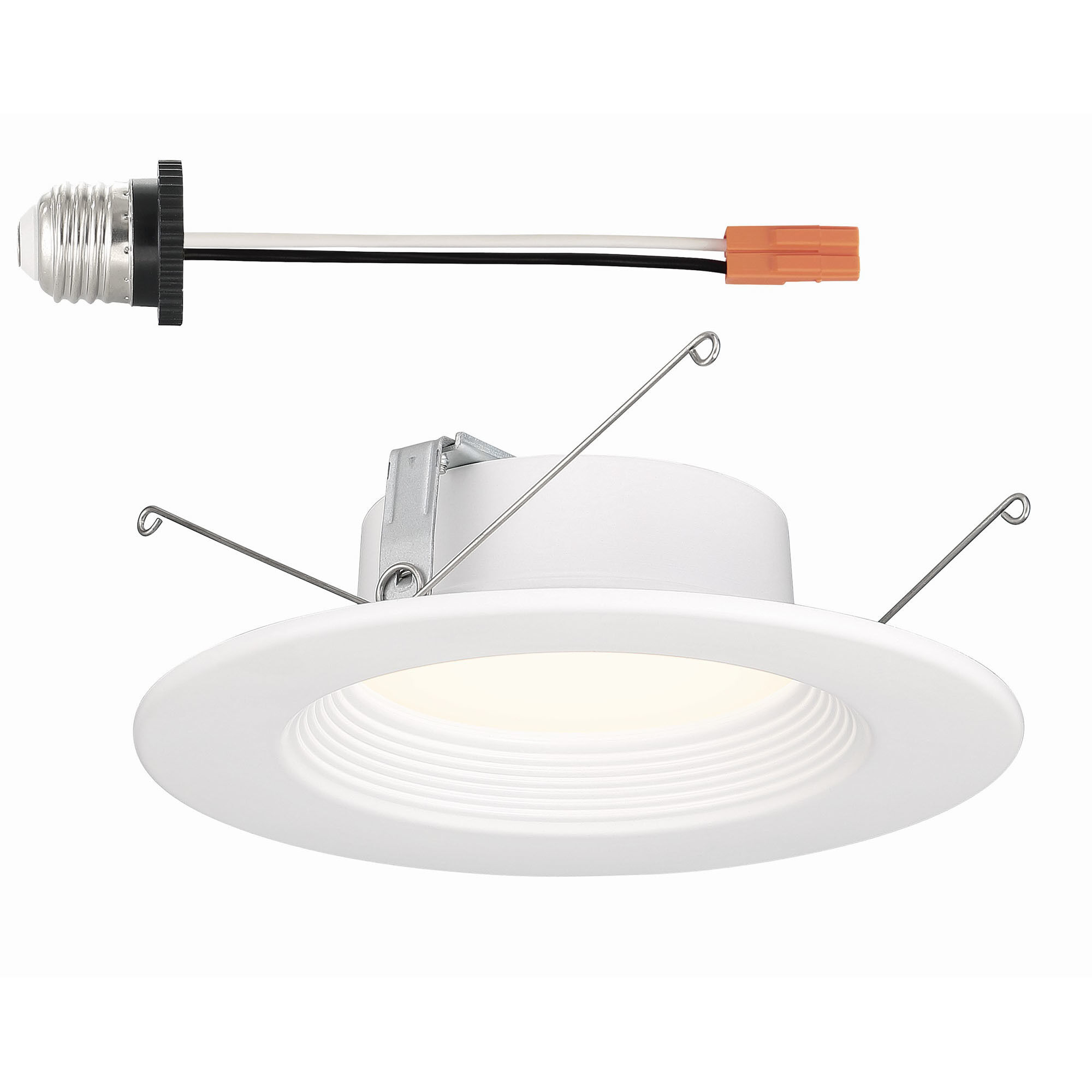 EnviroLite Integrated LED White Baffle