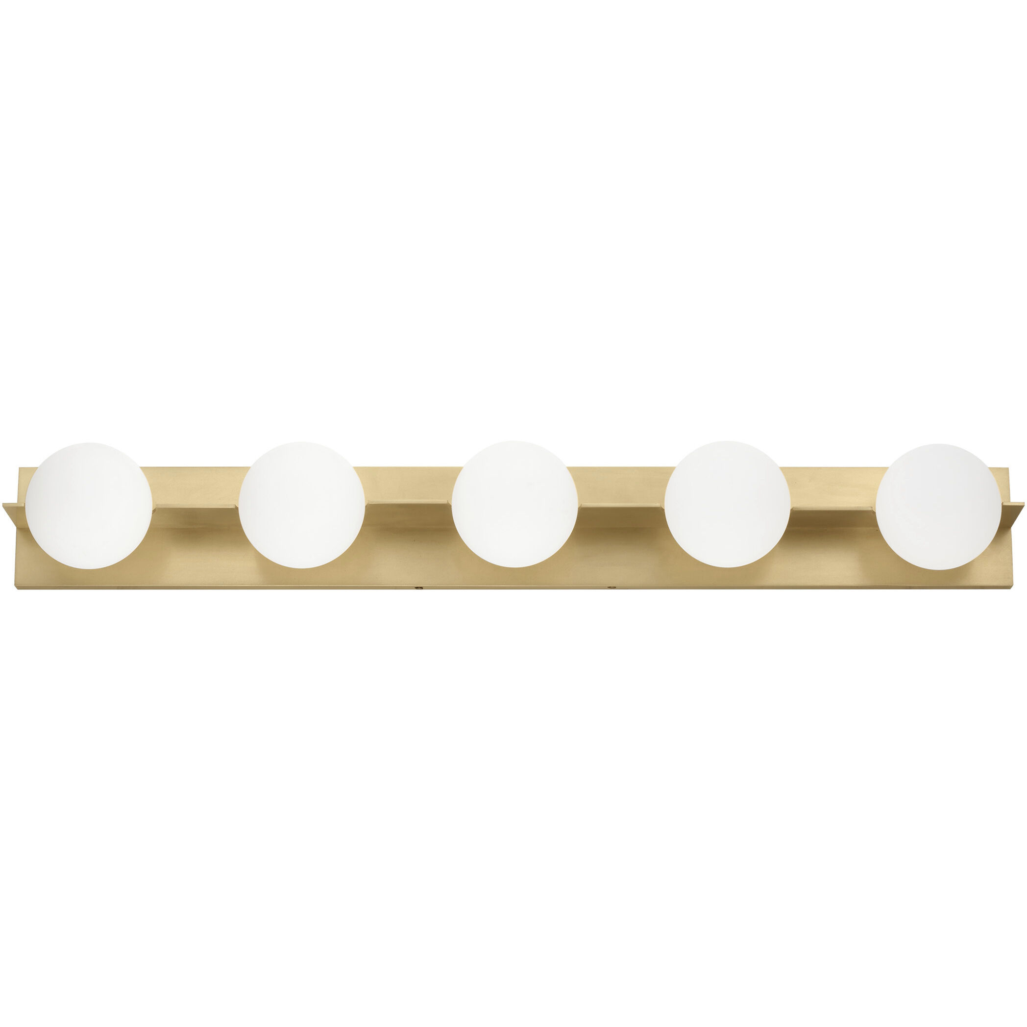 Sean Lavin Orbel 5 Light 40.9 inch Natural Brass Bath Vanity Wall Light