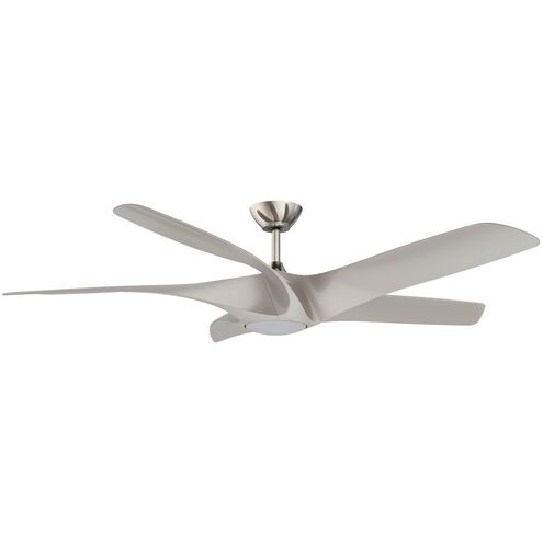 Titus 60 inch Satin Nickel Ceiling Fan