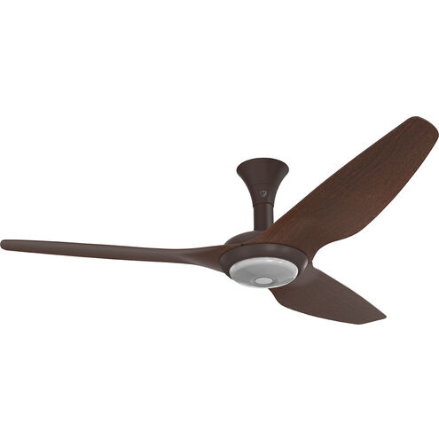 Haiku 60 inch Oil Rubbed Bronze with Cocoa Wood Grain Blades Outdoor Ceiling Fan