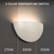 Collette Wall Sconce Wall Light in 3000K, dweLED