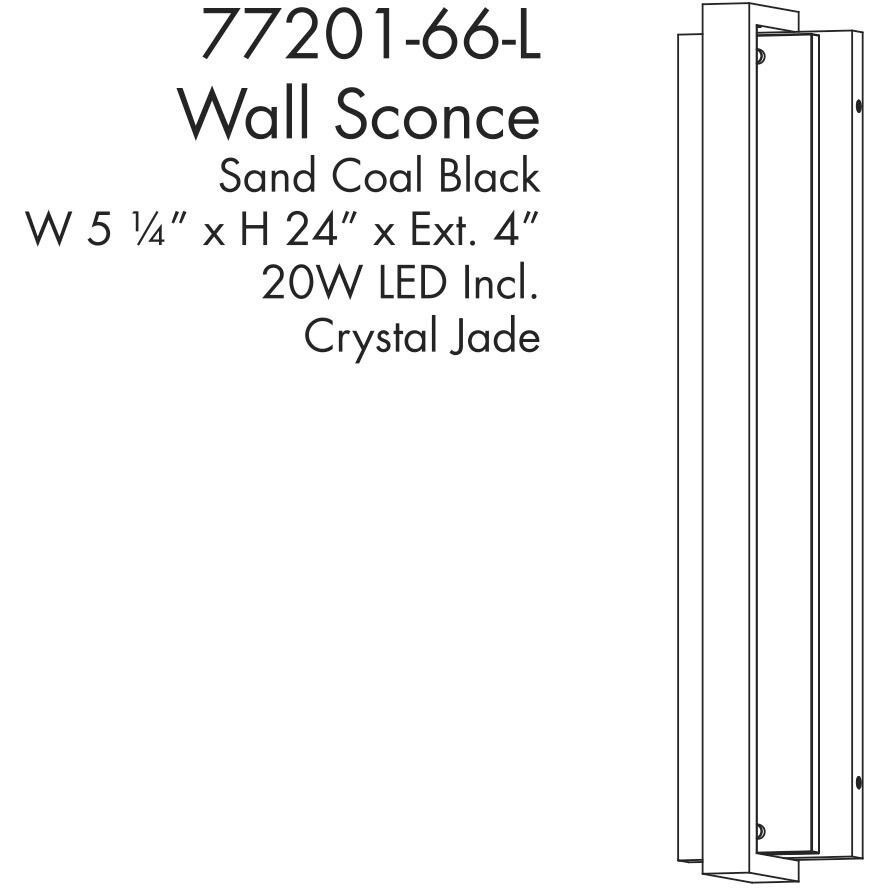 Hvar Outdoor Wall Sconce in Sand Coal, Great Outdoors