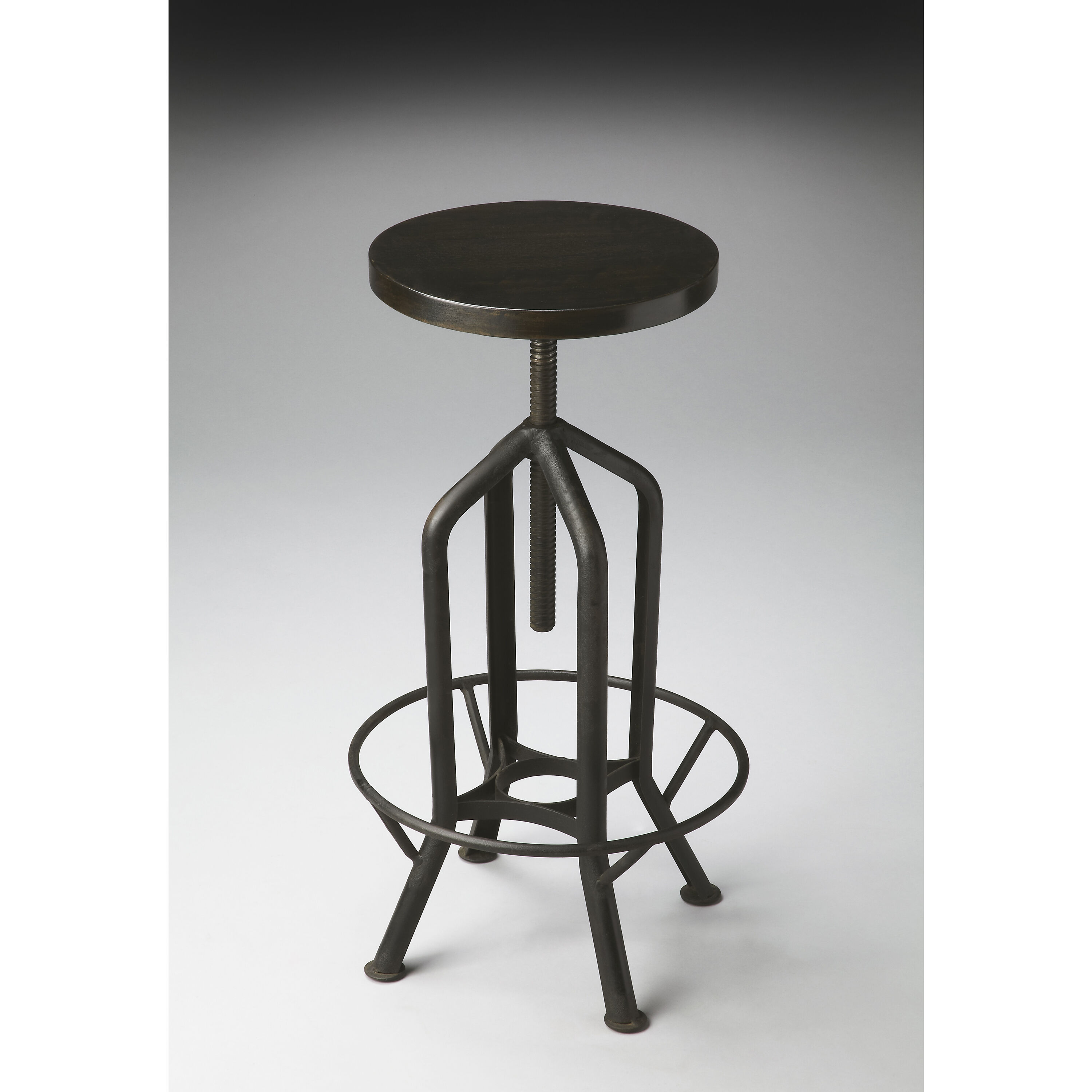 Industrial Chic Hampton Iron 36 inch Metalworks Barstool