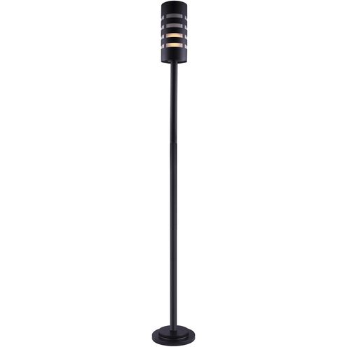 Tayla 1 Light 62 inch Black Outdoor Post Light