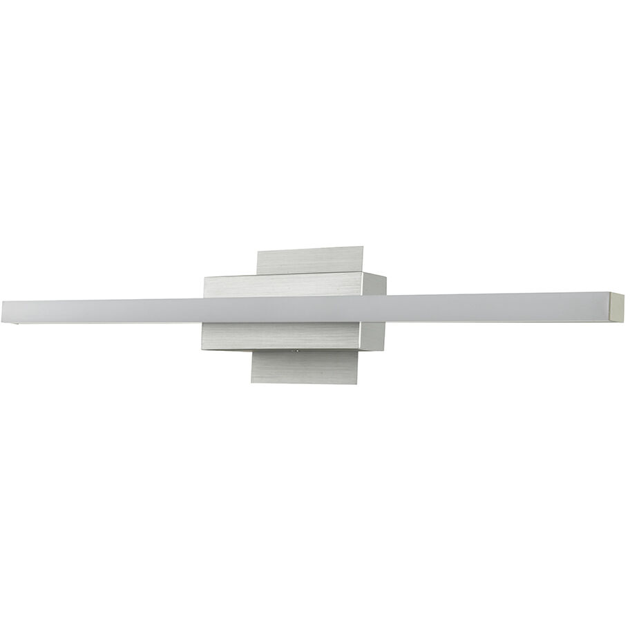 Foil LED 23.8 inch Brushed Aluminum Bath Vanity Light Wall Light