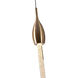 Canada LED 5 inch Gold LED Pendant Ceiling Light