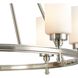Dawson 8 Light 33 inch Satin Nickel Chandelier Ceiling Light