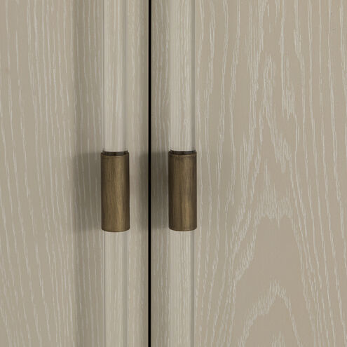 Winford Cerused White / Stained Gold Cabinet