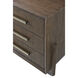 Urbane 32 X 26 inch Campfire Nightstand, Wooden, 3-Drawer