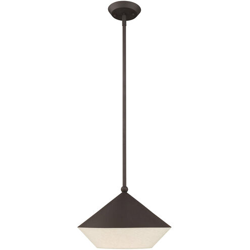 Stockholm 1 Light 13 inch Bronze Mini Pendant Ceiling Light