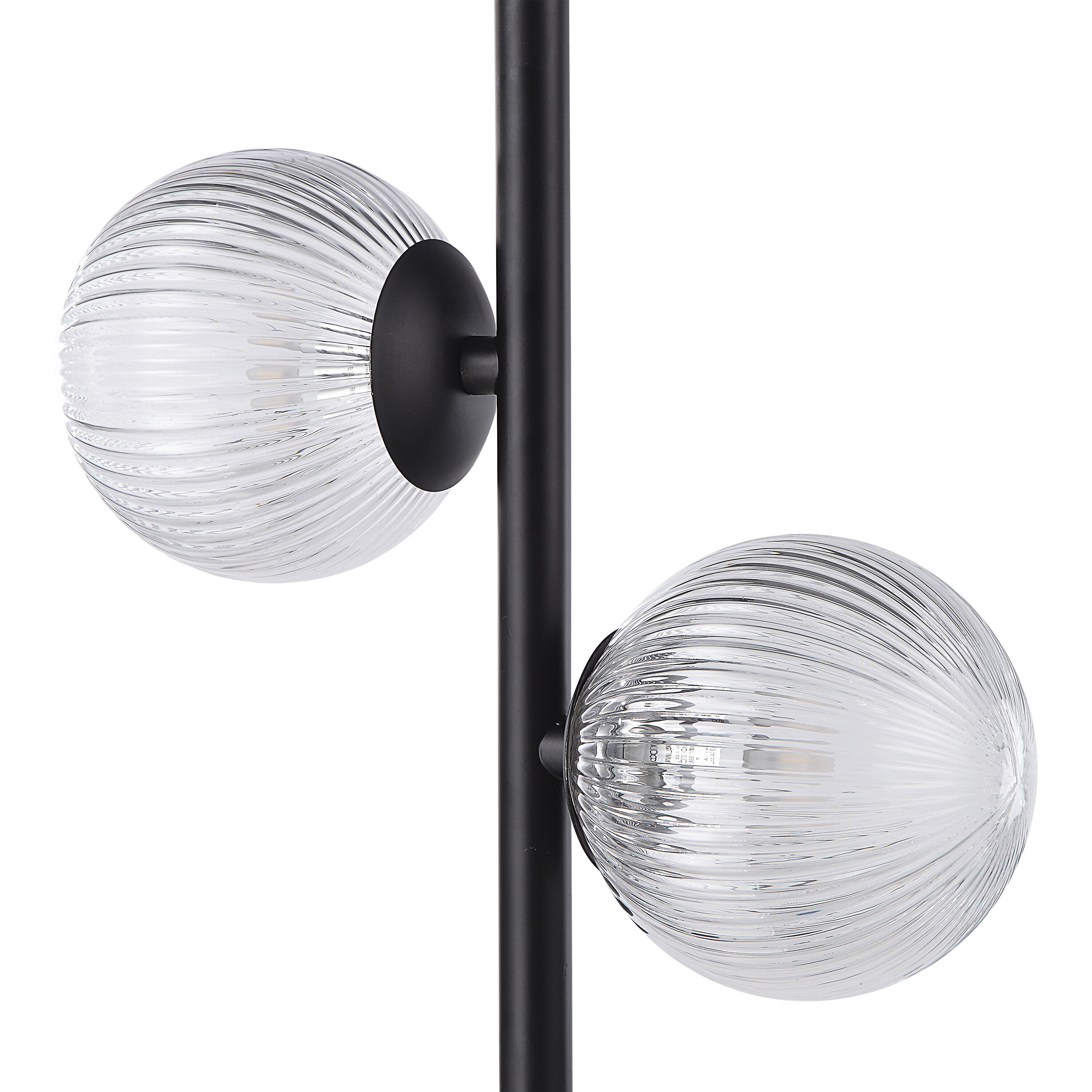 Khera 62 inch 35 watt Matte Black Floor Lamp Portable Light