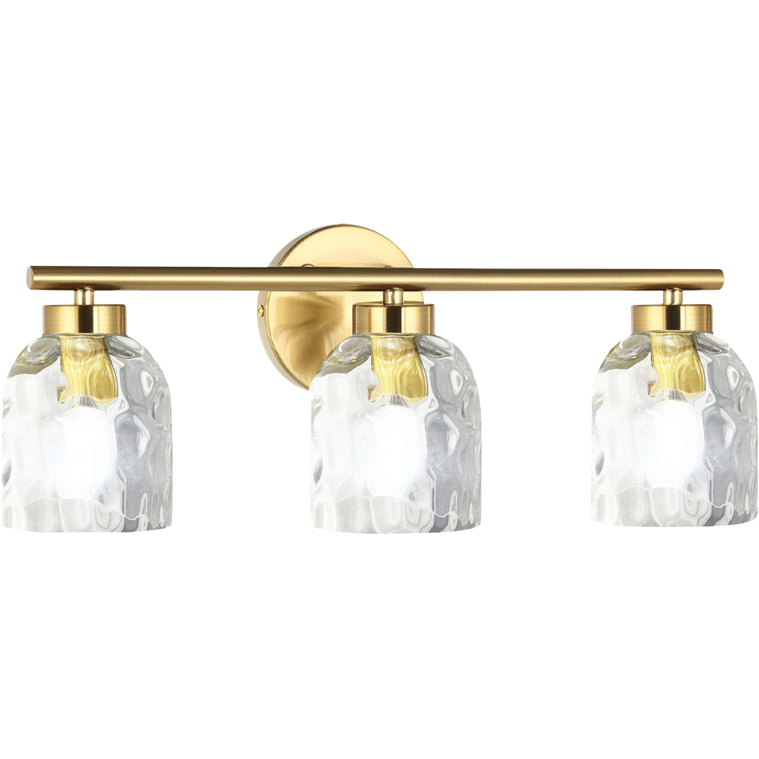 Vallora 3 Light 21 inch Aged Brass Vanity Light Wall Light