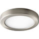 Elite LED 7 inch Satin Nickel Flush Mount Ceiling Light