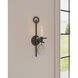 Sethos 1 Light 4.5 inch Old Iron Wall Sconce Wall Light