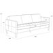 Karmelo Cognac Leather Sofa