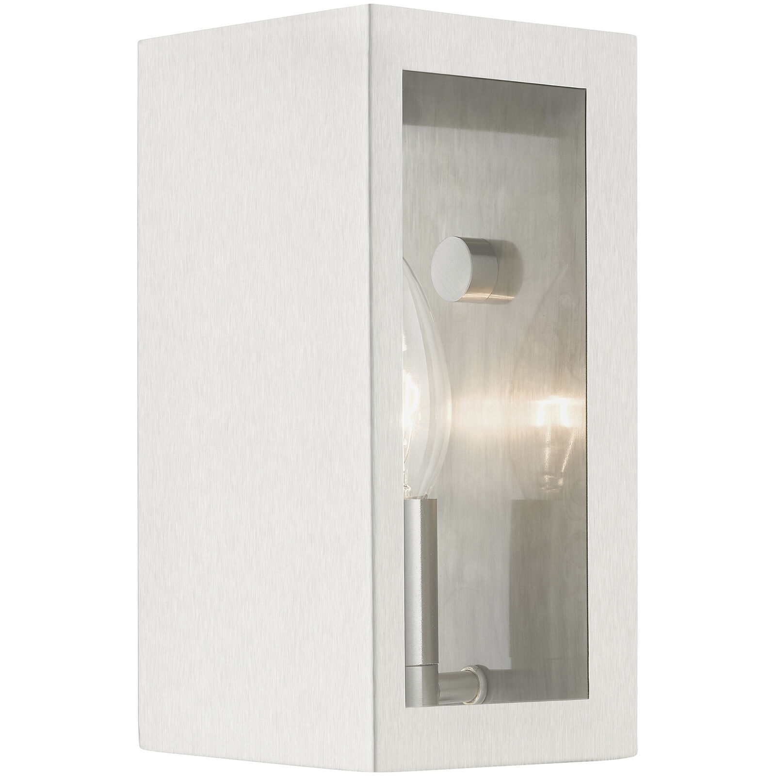 Winfield 1 Light 9 inch Brushed Nickel Outdoor Small Sconce, Small