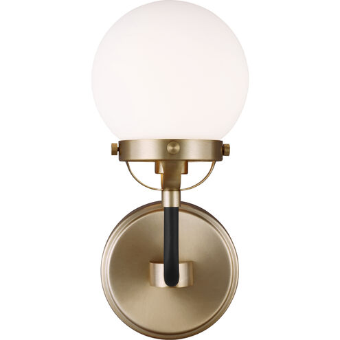 Ian K. Fowler Cafe 1 Light 5.25 inch Satin Brass Wall Bath Fixture Wall Light