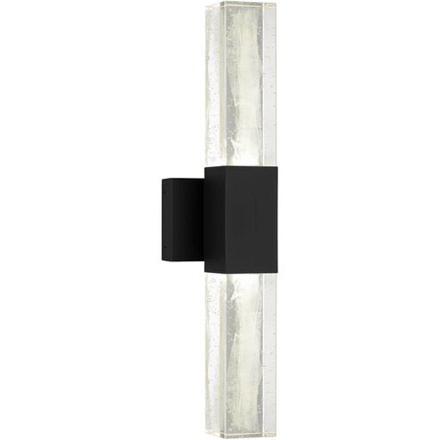 Folio LED 24 inch Sand Black Wall Sconce