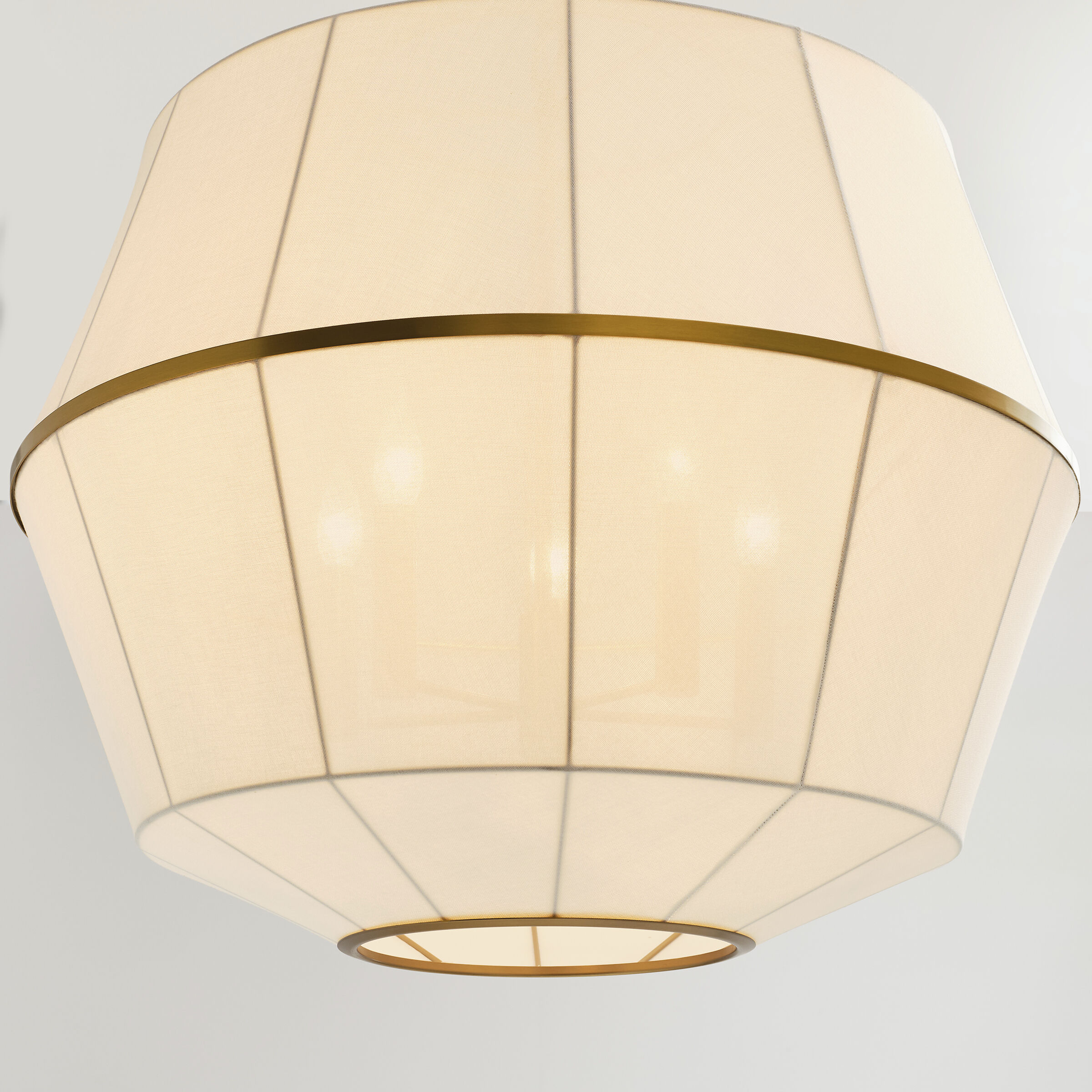 ED Ellen DeGeneres Hikari Pendant Ceiling Light in Burnished Brass