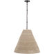 Thomas O'Brien Goodman 2 Light 24 inch Bronze Hanging Shade Ceiling Light, Large