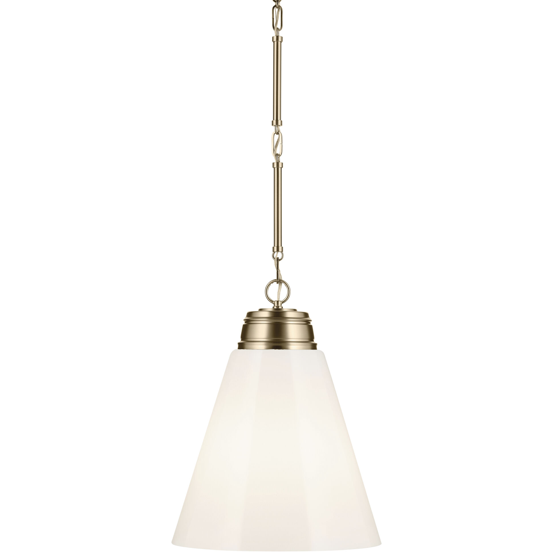Marsailli 1 Light Champagne Bronze Pendant Ceiling Light, Large
