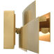 Candora LED 24 inch Brass Vanity Light Wall Light