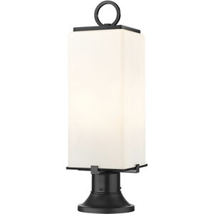 Sana 2 Light 22.25 inch Black Outdoor Pier Mounted Fixture