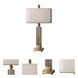 Caecilia 33 inch 100 watt Table Lamp Portable Light