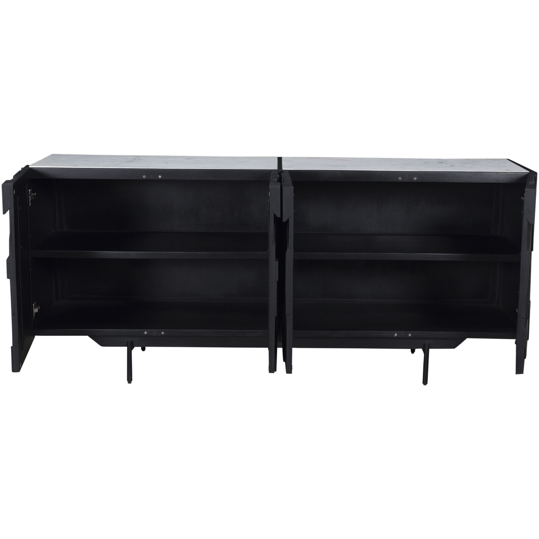 Kattan 72 X 18 inch Black Sideboard