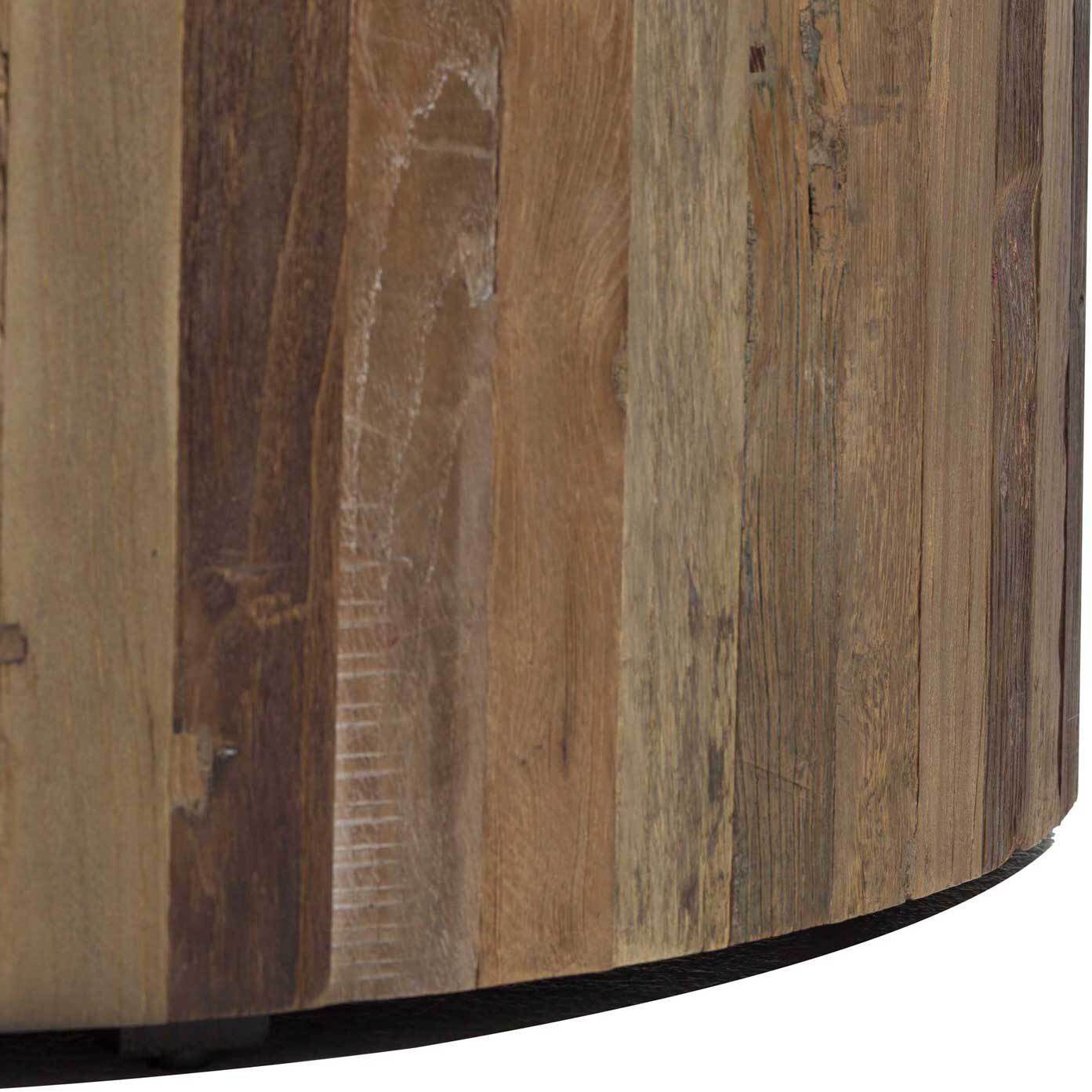 Cyrano 39.5 X 39.5 inch Natural Elm Coffee Table