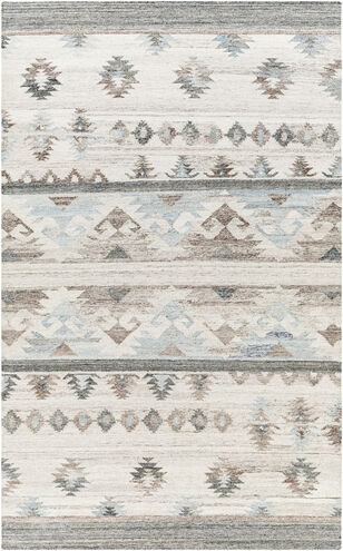 Alyssa 90 X 60 inch Light Grey Rug, Rectangle