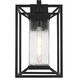 Willington 1 Light 17 inch Black Outdoor Wall Sconce