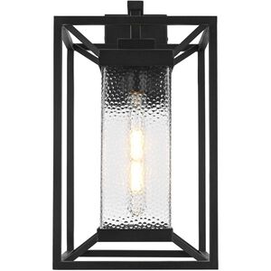 Willington 1 Light 17 inch Black Outdoor Wall Sconce