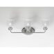 Acadia 3 Light 25 inch Satin Nickel Bath Vanity Wall Light