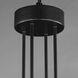 Ovation LED 24 inch Black Single-Tier Chandelier Ceiling Light
