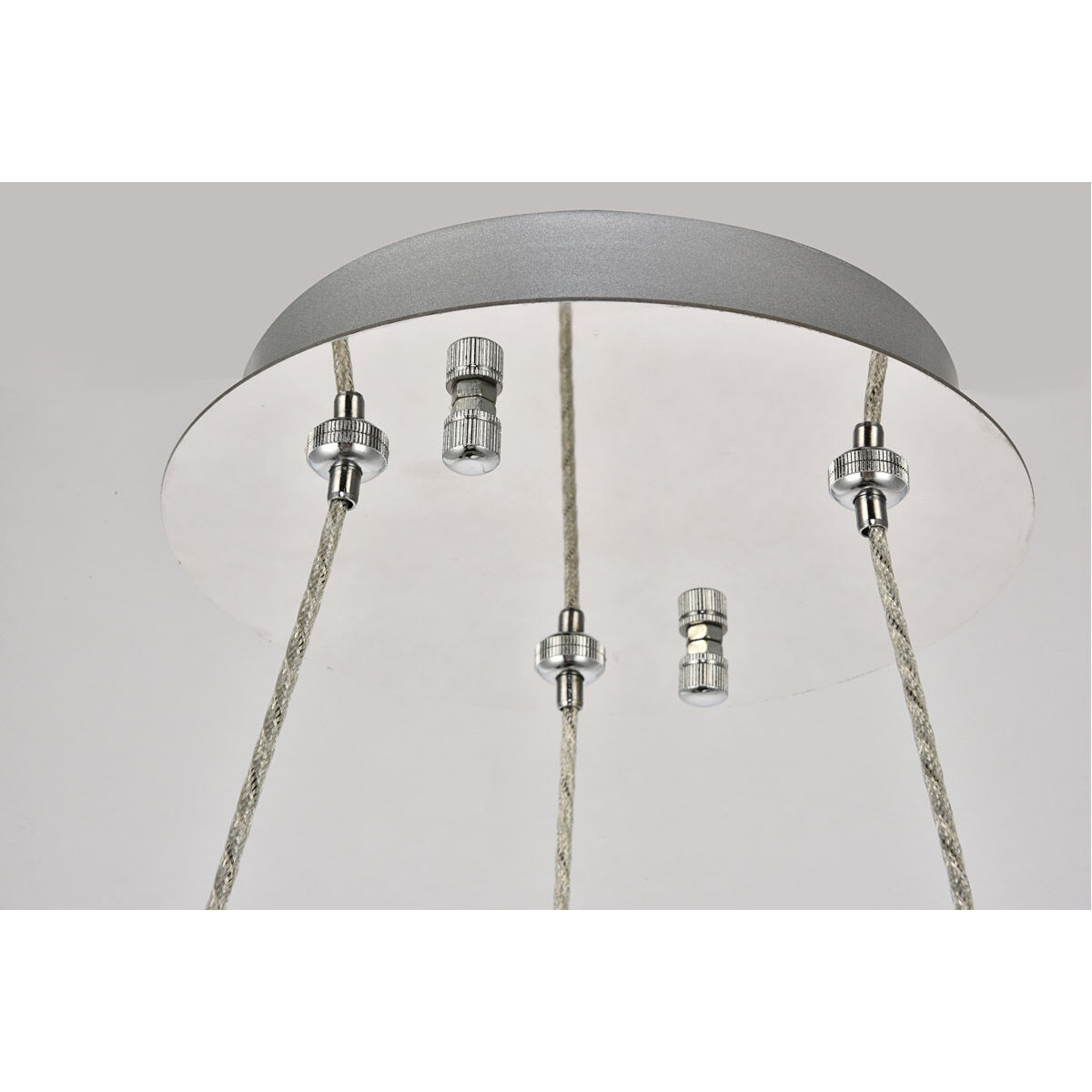 Monroe LED 18 inch Chrome Pendant Ceiling Light