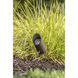 Hardy Island Lumacore 12v 50.00 watt Textured Brown Landscape Spot Light in Textured Black