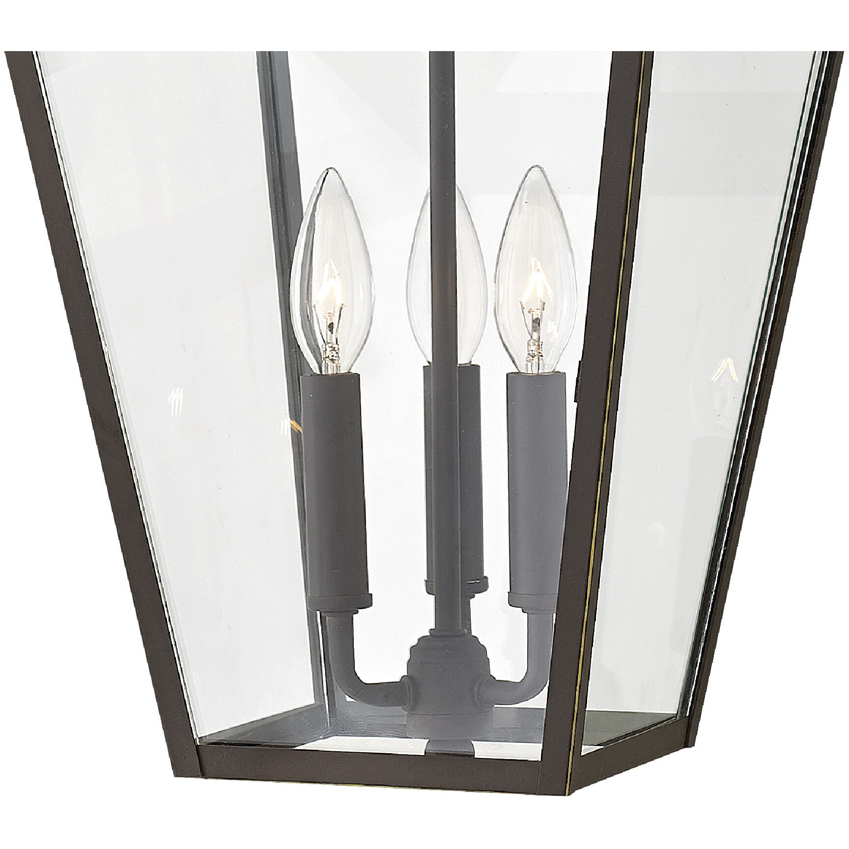 Estate Series Alford Place 3 Light 12 inch Oil Rubbed Bronze Outdoor Hanging Lantern in Non-LED