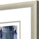 Inner Glimpse Blue and Green and Metallic and Turquoise Framed Art, The Studio