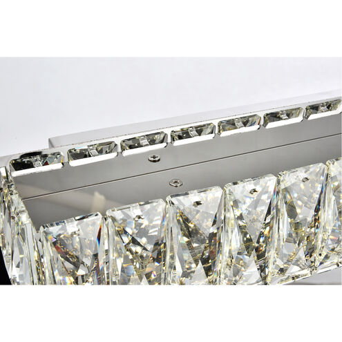 Monroe LED Chrome Wall Sconce Wall Light