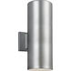 Outdoor Cylinders 2 Light 5.13 inch Outdoor Wall Light