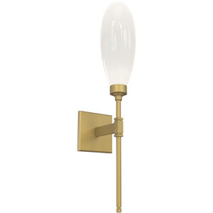 Fiori LED 4.5 inch Gilded Brass Indoor Sconce Wall Light, Belvedere