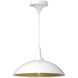Alora Mood Abel 1 Light 14.25 inch White Pendant Ceiling Light