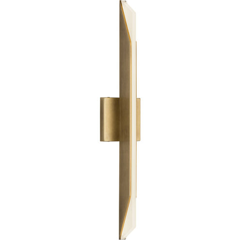 Tachi LED 25 inch Vintage Brass Bath Vanity Light Wall Light