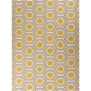 Fallon 132 X 96 inch Lime, Taupe, Beige Rug