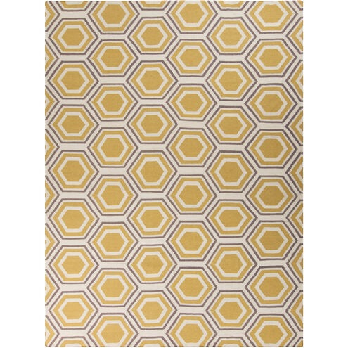 Fallon 132 X 96 inch Lime, Taupe, Beige Rug