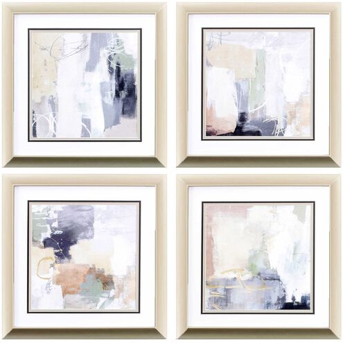 Abstract Collection Green Framed Art