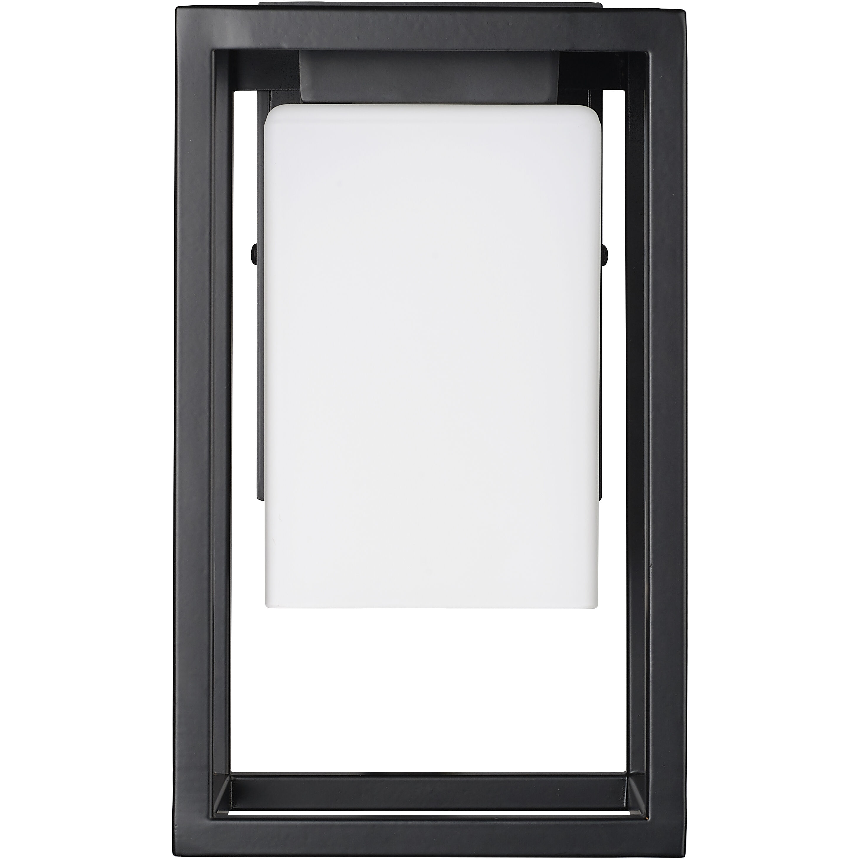 Gladwin 1 Light 14 inch Matte Black Exterior Wall Lantern