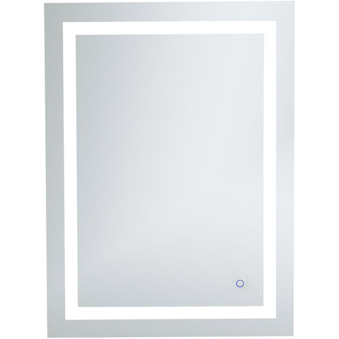 Helios 36 X 27 inch Silver Lighted Wall Mirror